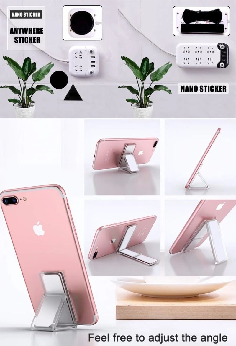 Универсална поставка за смартфон от Нано Гума