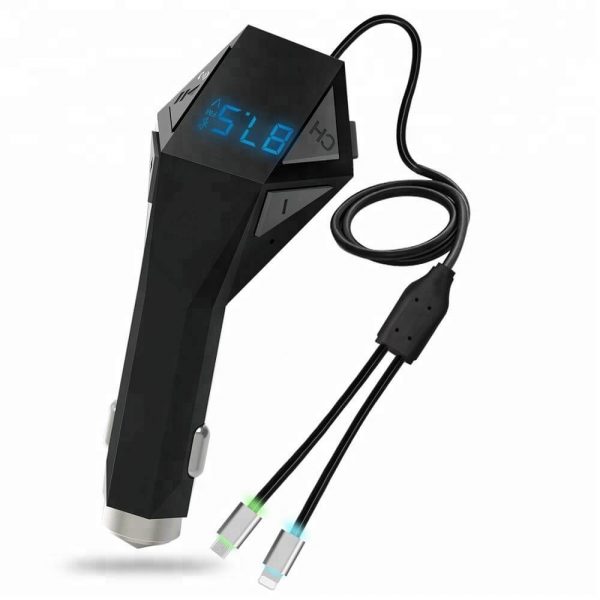 FM Bluetooth трансмитер, зарядно за кола - N8S