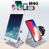 2 в 1 алуминиева поставка за смартфон и смартчасовник