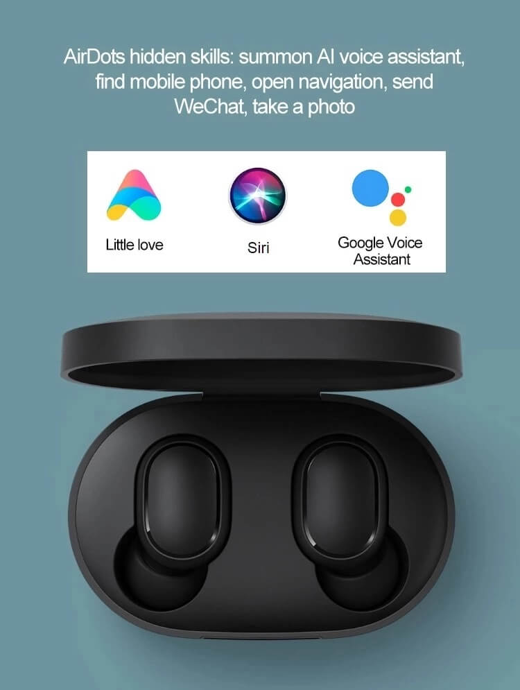 Безжични Bluetooth слушалки Xiaomi AirDots TWS