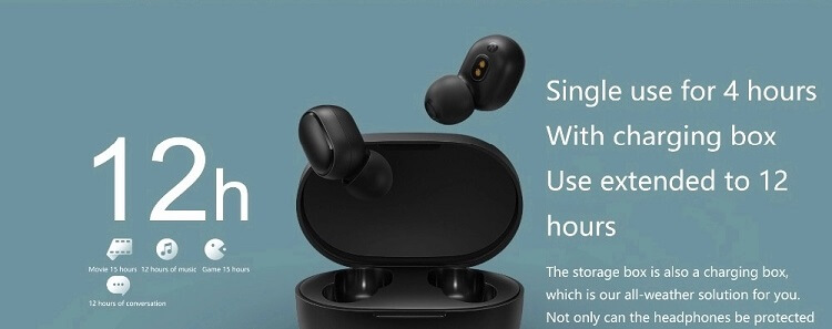 Безжични Bluetooth слушалки Xiaomi AirDots TWS