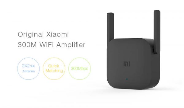 Wi-Fi усилвател-рипийтър Xiaomi Mijia WiFi Repeater Pro 300M
